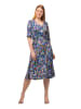 Ulla Popken Jerseykleid in marine