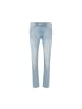 TOM TAILOR Denim Jeans in used bleached blue denim