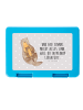 Mr. & Mrs. Panda Brotdose Otter Kind mit Spruch in Grau Pastell