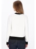 DreiMaster Women Cardigan in offwhite black