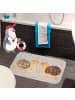 Mr. & Mrs. Panda Duschvorleger Schnecken Liebe ohne Spruch in Grau Pastell