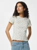 Pieces T-Shirt in Cloud Dancer1