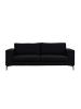 ebuy24 Sofa Bolero Schwarz 215 x 88 cm