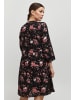 b.young Blusenkleid BYMMJOELLA VNECK DRESS 2 -20811211  Blusenkleid mit floralem Muster in Schwarz