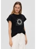 s.Oliver T-Shirt in 99D0_schwarz