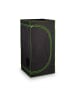 relaxdays Growzelt in Schwarz/ Grün - (B)60 x (H)120 x (T)60 cm