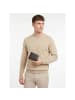 oxmox Leather Geldbörse RFID Schutz Leder 10 cm in braun-freedom anchor