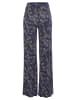 Vivance by Lascana Jerseyhose in blau-rosé bedruckt