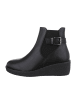 Ital-Design Stiefelette in Schwarz