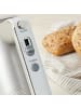 Petra Handmixer 300 W, 5 Geschwindigkeiten in Silbern, (B) 10 x (H) 18 x (L) 12,5 cm