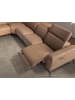 Angel Cerdá Relax Chaiselongue Sofa 6281 in Braun / Schwarz – (B)376 x (H)240 x (T)104 cm