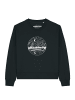 wat? Apparel Sweatshirt Mountains by night in Schwarz