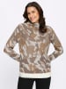 WITT WEIDEN Jacquard-Pullover in ecru-sesam-gemustert