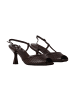 Poti Pati Supermodische Pumps mit Absatz Braun