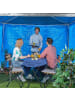 relaxdays 3 x Pavillon-Seitenteile in Blau - 2 x 3 m