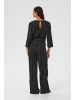 Kaffe Overall KAkatrine Regular fit in Black/White Stripe
