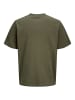 JACK & JONES PLUS T-shirt in Dusty Olive