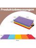 COSTWAY Turnmatte klappbar 200x75cm in Bunt