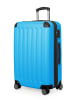 Hauptstadtkoffer Spree - Mittelgroßer Koffer Hartschale Trolley 65 cm, TSA, 74 L in Cyanblau