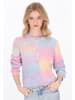myMo Cardigan in pink multicolor