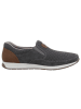 rieker Sportlicher Slipper in grau