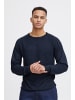 BLEND Strickpullover BHPullover 20717497 moderner Strickpullover in Blau