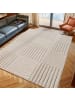 Teppich Boss Kurzflor Teppich Art 1123, Läufer - Creme