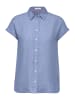 Cecil Chambray Leinenbluse in Blau