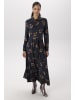 Aniston SELECTED Midikleid in marine-camel