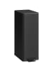 HOMCOM Mülleimer-21,5L x 37,2B x 57H cm-Schwarz