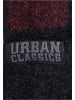 Urban Classics Urban Classics Unisex Pom Beanie in black/red