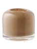 ebuy24 Kerzenhalter Yrsa Braun 8 x 8 cm