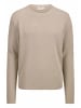 Hessnatur Strick Pullover in taupe