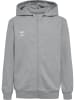 Hummel Reißverschluss Kapuzenpullover Hmlgo Kinder in GREY MELANGE