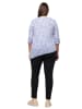 Ulla Popken Longshirt in violett blau