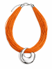collezione alessandro Kurze Kette " Evora " in orange