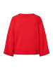 More & More kurzer 3/4 Arm Pullover, weit in red
