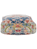 Beliani Bodenkissen OUED in Bunt/Blau/Grün - (W) 50 x (H) 20 x (L) 50 cm