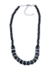 collezione alessandro Kurze Kette " Shiny " in schwarz