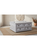 ebuy24 Couchtisch New Mexico Grau 92 x 92 cm