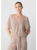 comma Bluse  in  8099_sandfarben