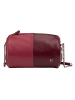 DuDu Abigail Umhängetasche Leder 19.5 cm in burgundy