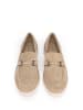 Wittchen Wildleder-Mokassins Mit Schnalle in Beige