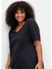 sheego T-Shirt in tiefblau