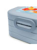 Mr. & Mrs. Panda MEPAL Bentobox Fuchs Sänger Design mit Spruch in Blau Pastell
