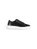 Calvin Klein Schwarze Leder-Sneaker