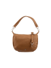 PRATTEN S037-G genarptes PU Umhängetasche Handtasche in mocha