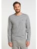 Joy Sportswear Longsleeve ENZO in titan melange stripes