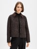 comma Wolljacke in schwarz braun - 0001
