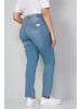 MIAMODA Jeans in bleached denim